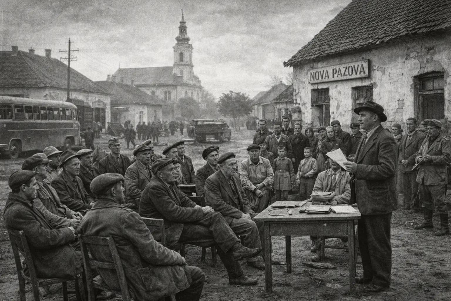 Između Beograda i Stare Pazove (1955)
