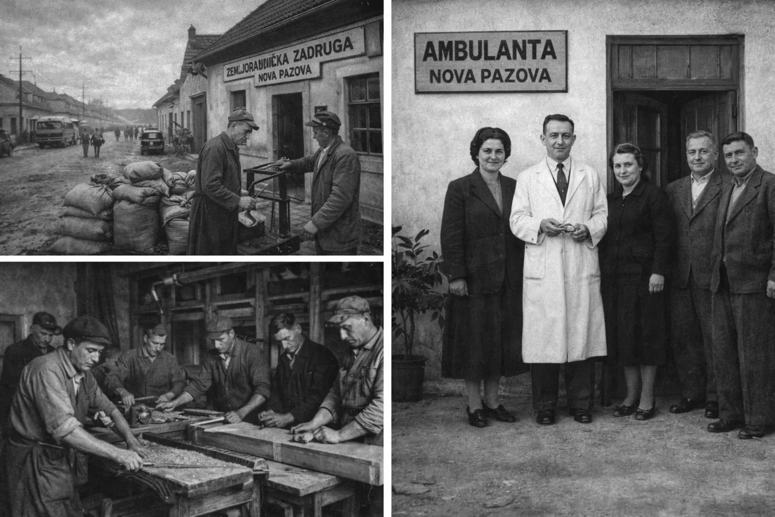 Skroman početak privrede